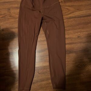 Brown lulu lemon leggings